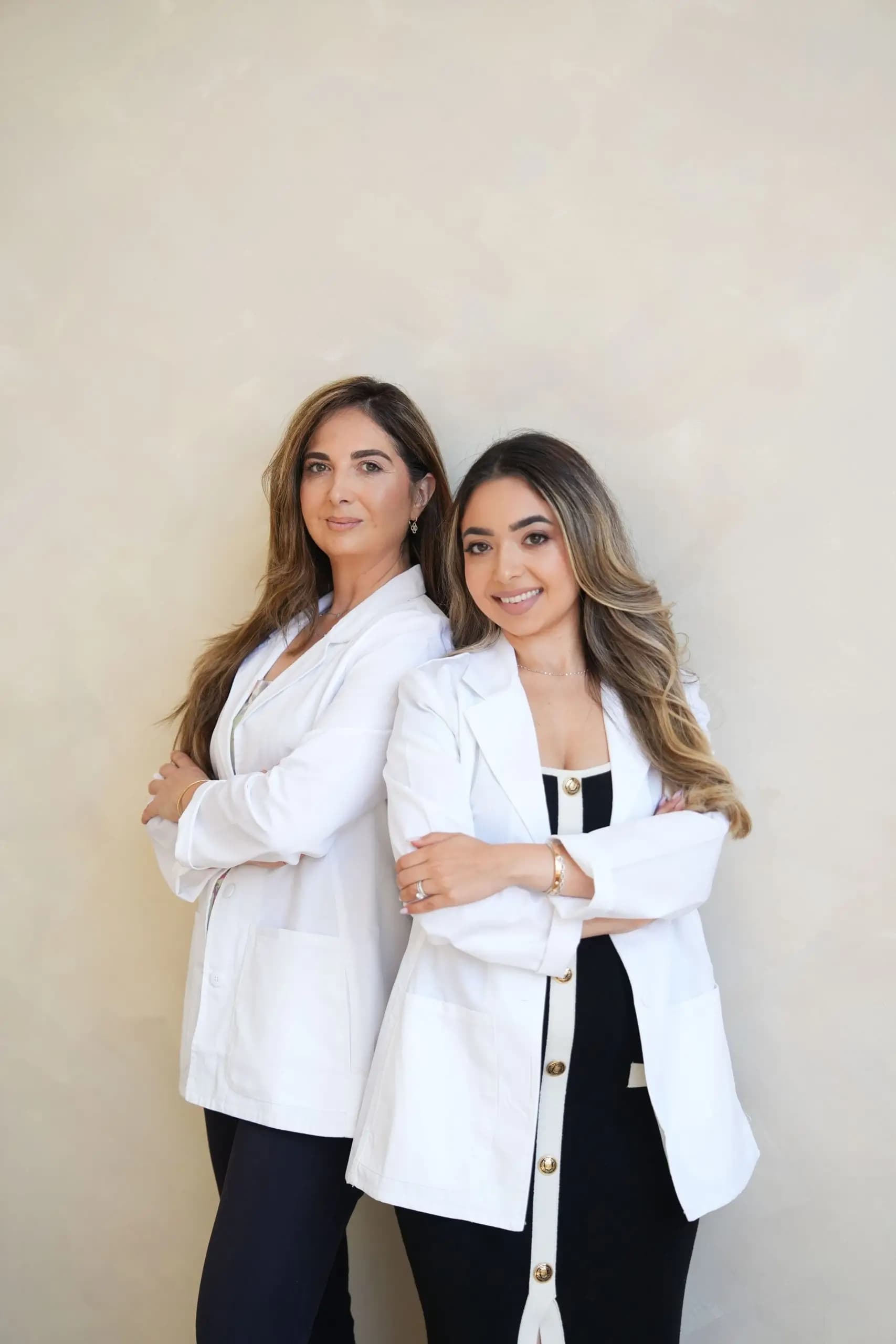 Dr. Rebecca Aminov and Ilana Yagudayev